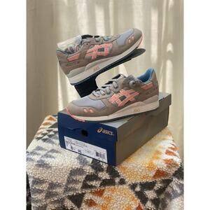 Asics Gel-Lyte III x Ronnie Fieg "Flamingo" m 8.5 /w 10